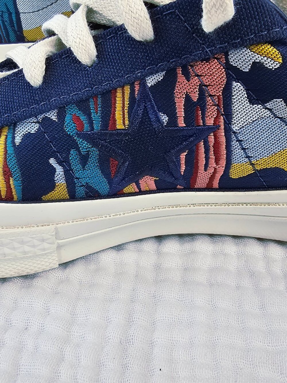 Converse One Star Low Top "The Great Outdoors" - Navy - Women's 8.5/Men's 6.5 - Picture 6 of 8